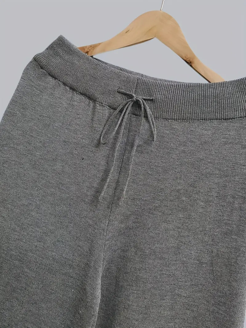 Women's Stylish Knit Two-Piece Set