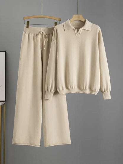 Women's Stylish Knit Two-Piece Set