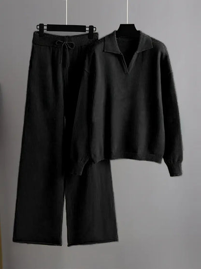 Women's Stylish Knit Two-Piece Set