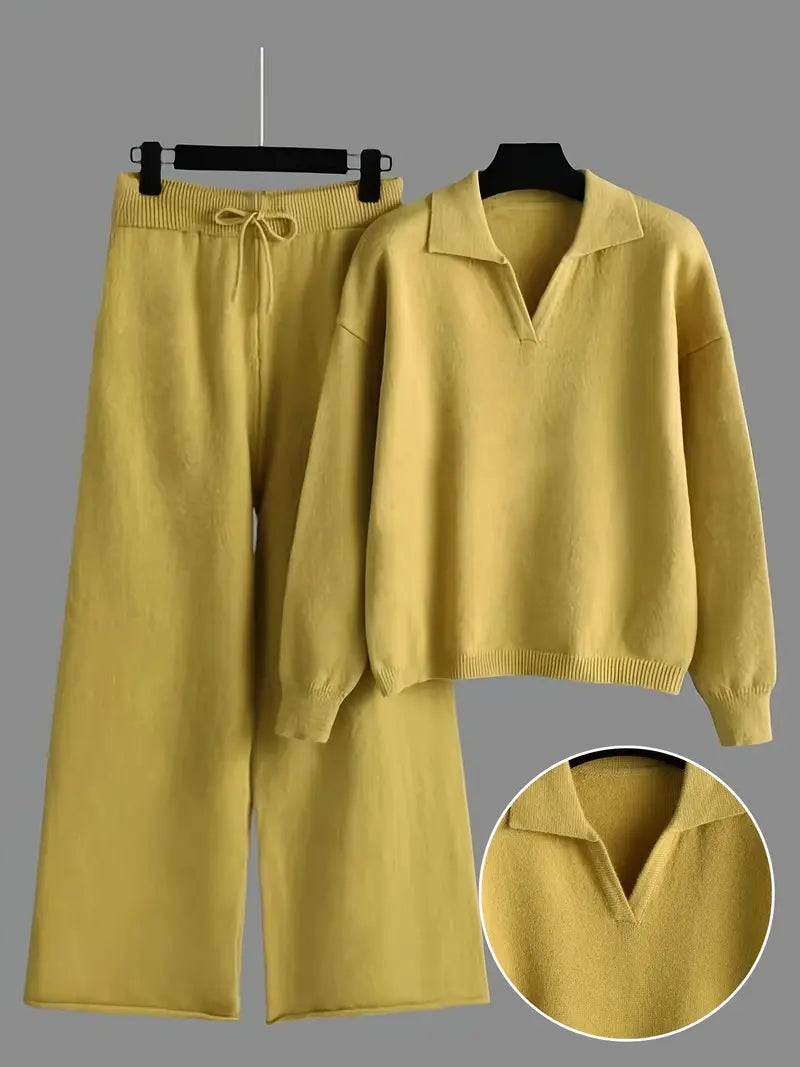 Women's Stylish Knit Two-Piece Set