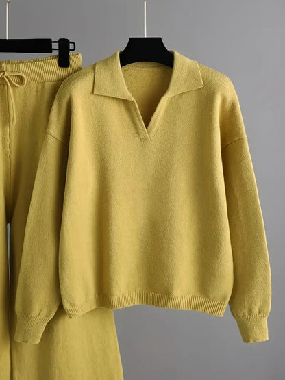 Women's Stylish Knit Two-Piece Set