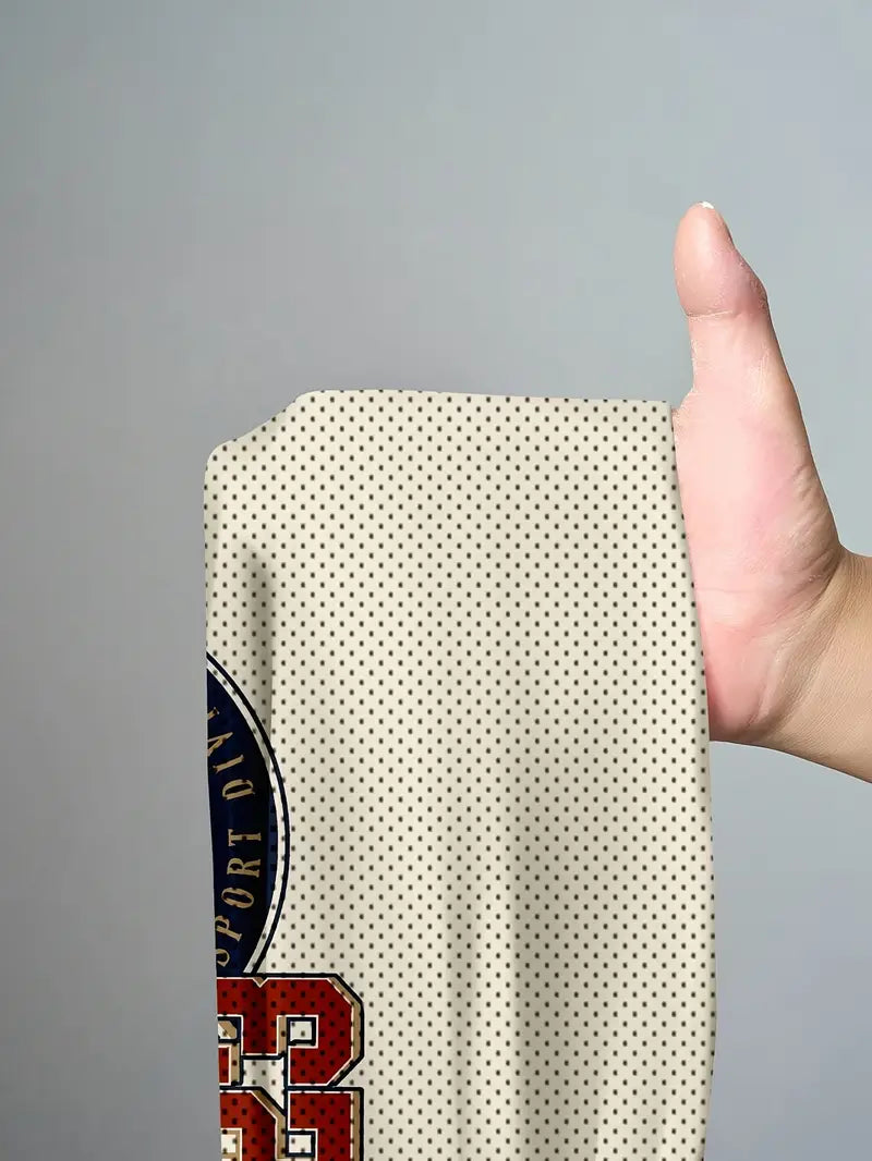 Retro California 2-Piece Mesh Casual Set