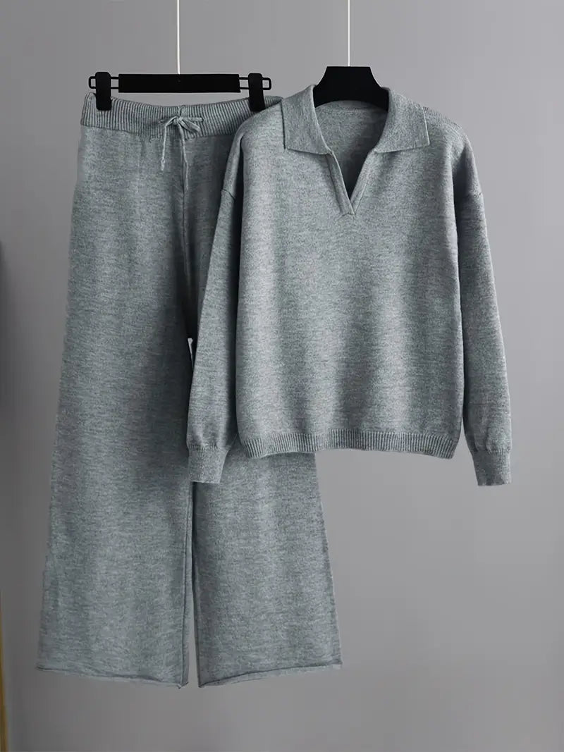 Women's Stylish Knit Two-Piece Set