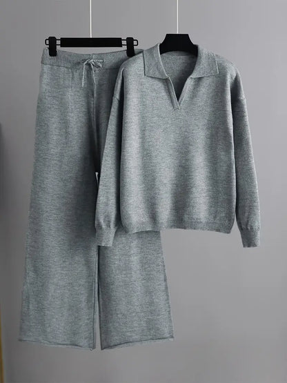 Women's Stylish Knit Two-Piece Set