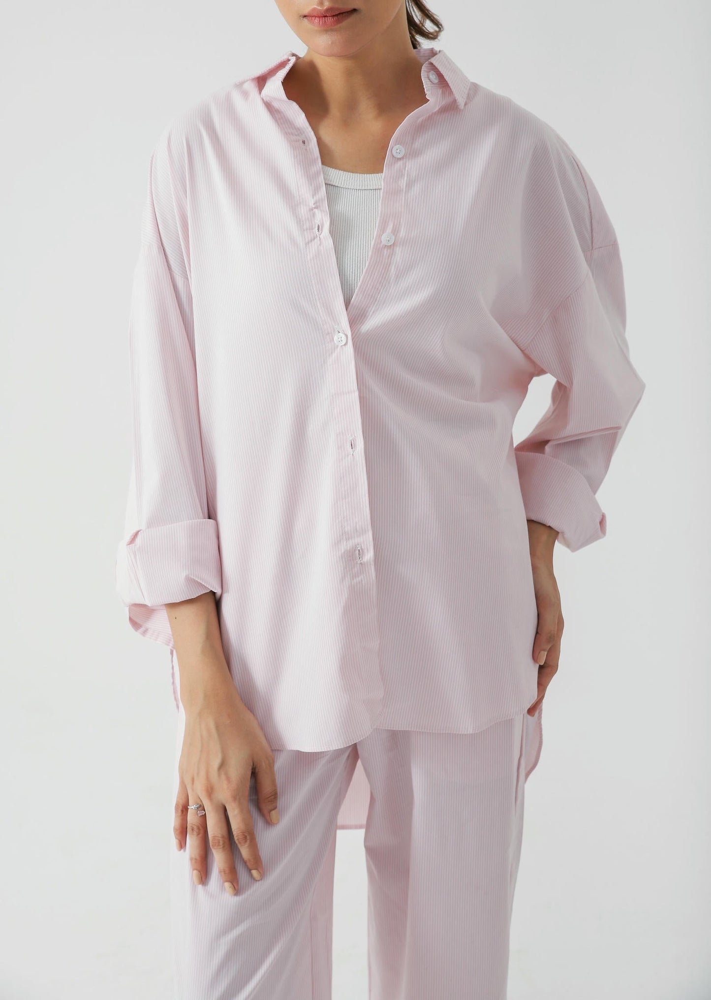 Relax Stripe Cotton Set