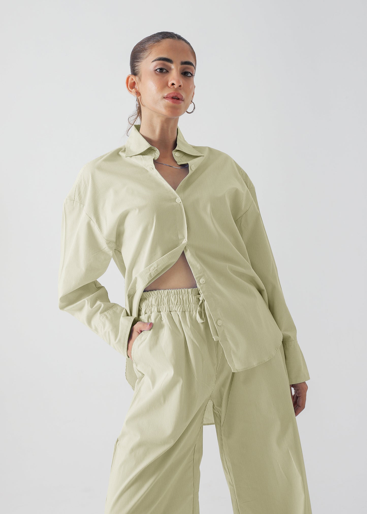 Relax Stripe Cotton Set