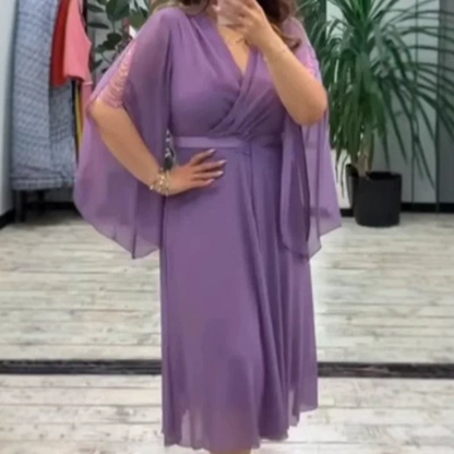 Women’s Elegant V-Neck Dress